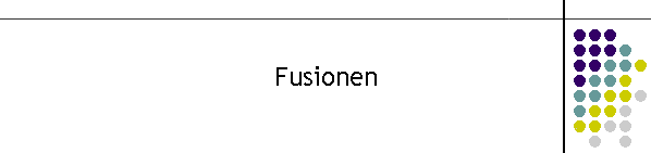 Fusionen